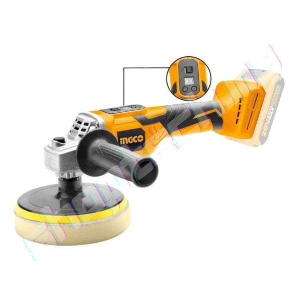 Polisseuse lithium-ion 20v (batterie et chargeur non inclus)