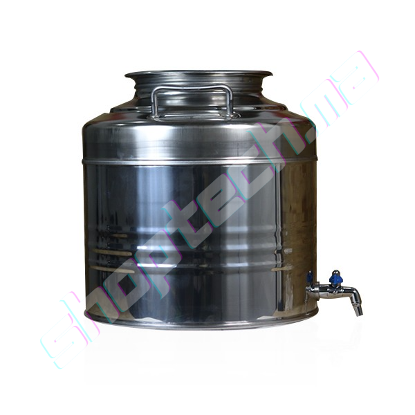 Bidon de conservation d'huile d'olive 30l