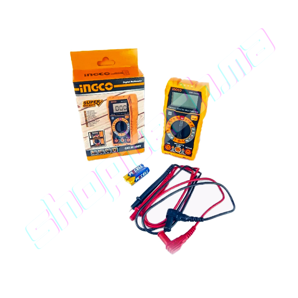 Multimètre digital lcd cat.iii 600v