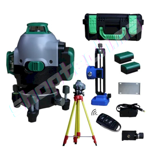 Niveau laser 4d 16 lines gris